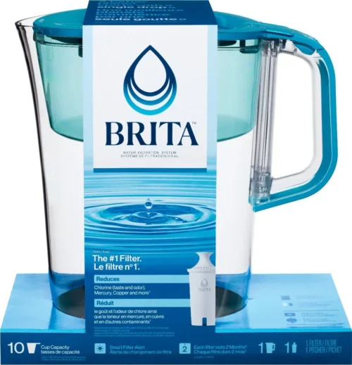 Alternative view of Brita Tahoe Water Pitcher with Original Filter - Teal