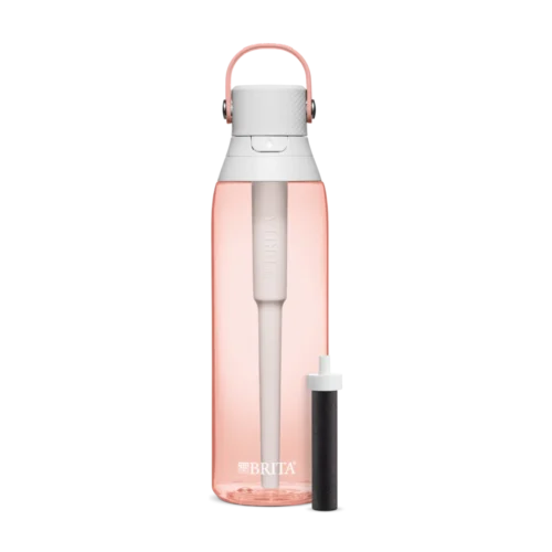 Brita Premium Water Filter Bottle, 26oz - Blush