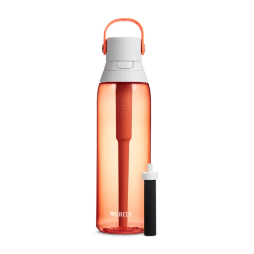 Brita Premium Water Filter Bottle, 26oz - Coral