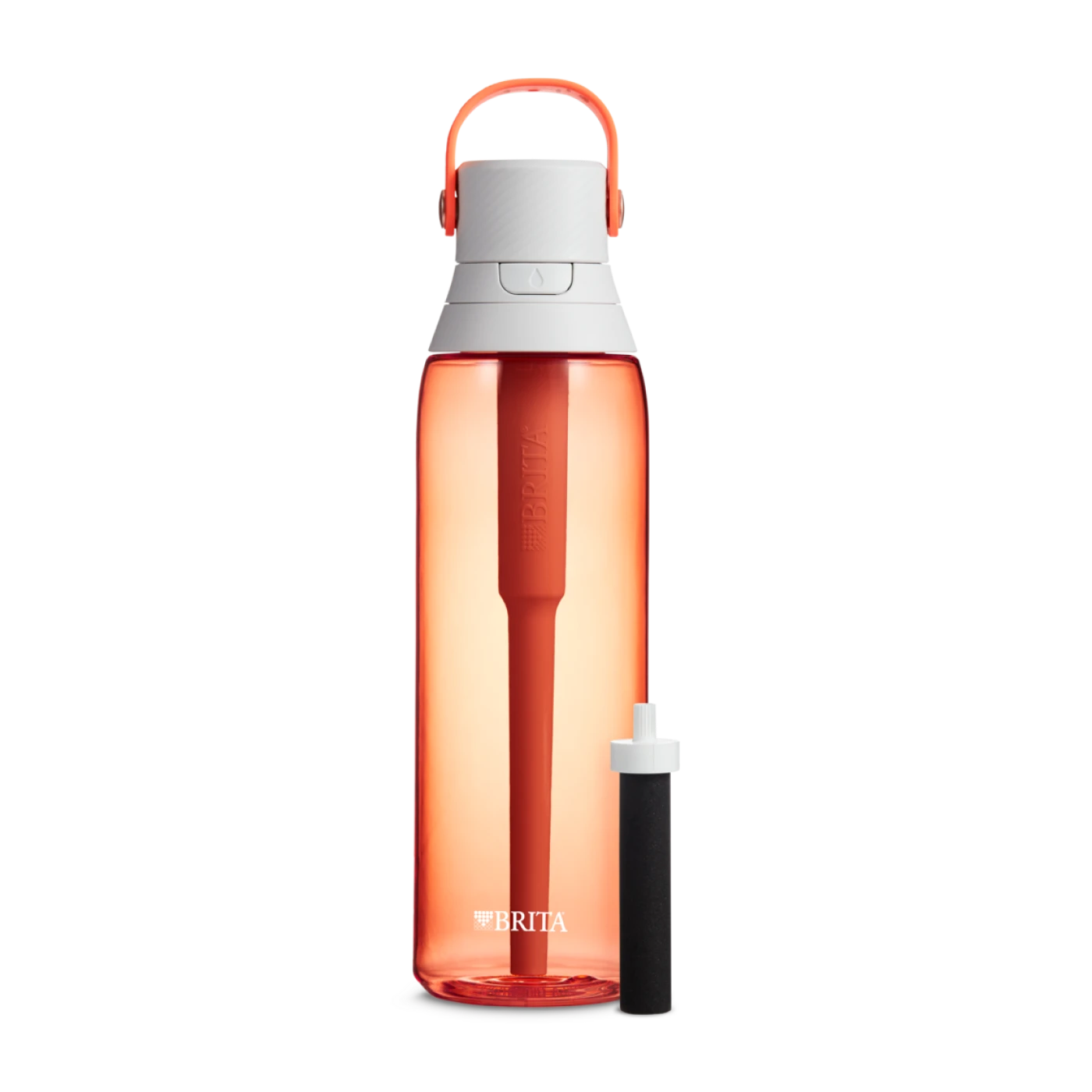 Brita Premium Water Filter Bottle, 26oz - Coral
