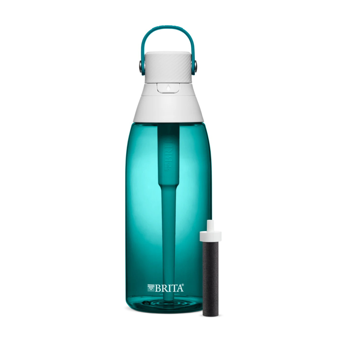 Brita Premium Filtering Water Bottle - Hard Sided Plastic, 36oz - Sea Glass