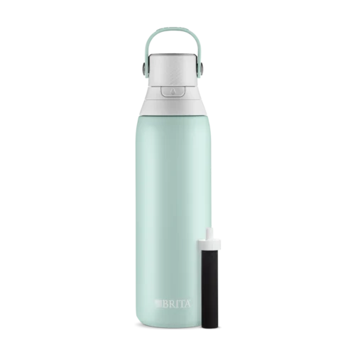 Brita Premium Filtering Water Bottle - Stainless Glacier, 20oz - Glacier