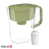 Brita Denali Water Pitcher with Original Filter - Olive