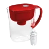 Brita Denali Water Pitcher with Original Filter - Red