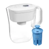 Brita Denali Water Pitcher with Elite Filter - White