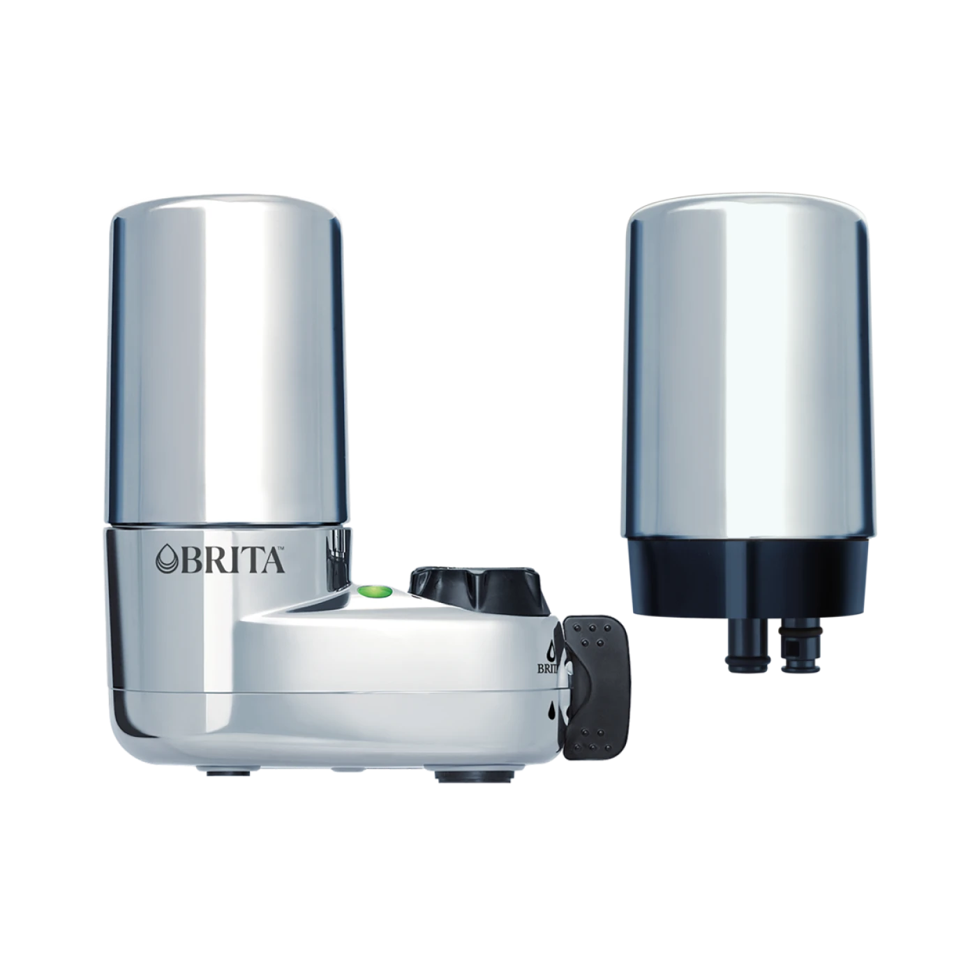 Brita Elite Water Filter Faucet System, 2 filters - Chrome