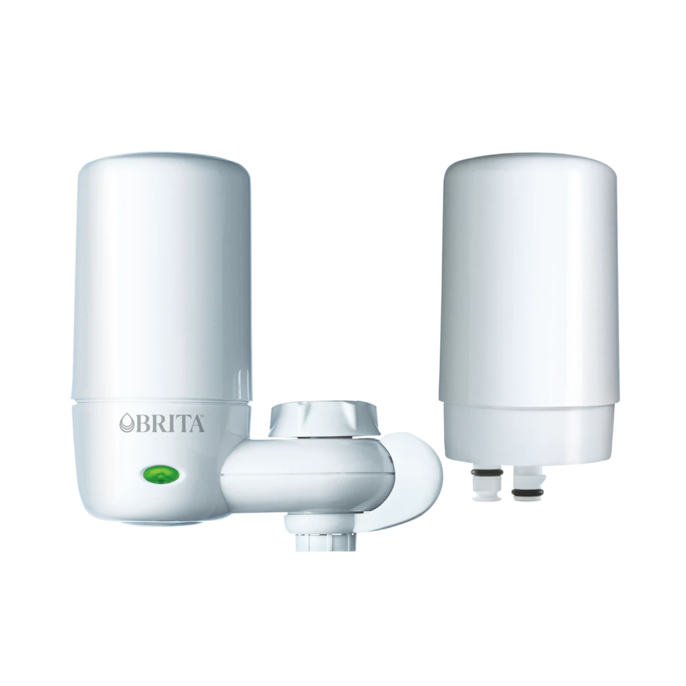 Brita Elite Advanced Water Filter Faucet System, 2 Filters - White