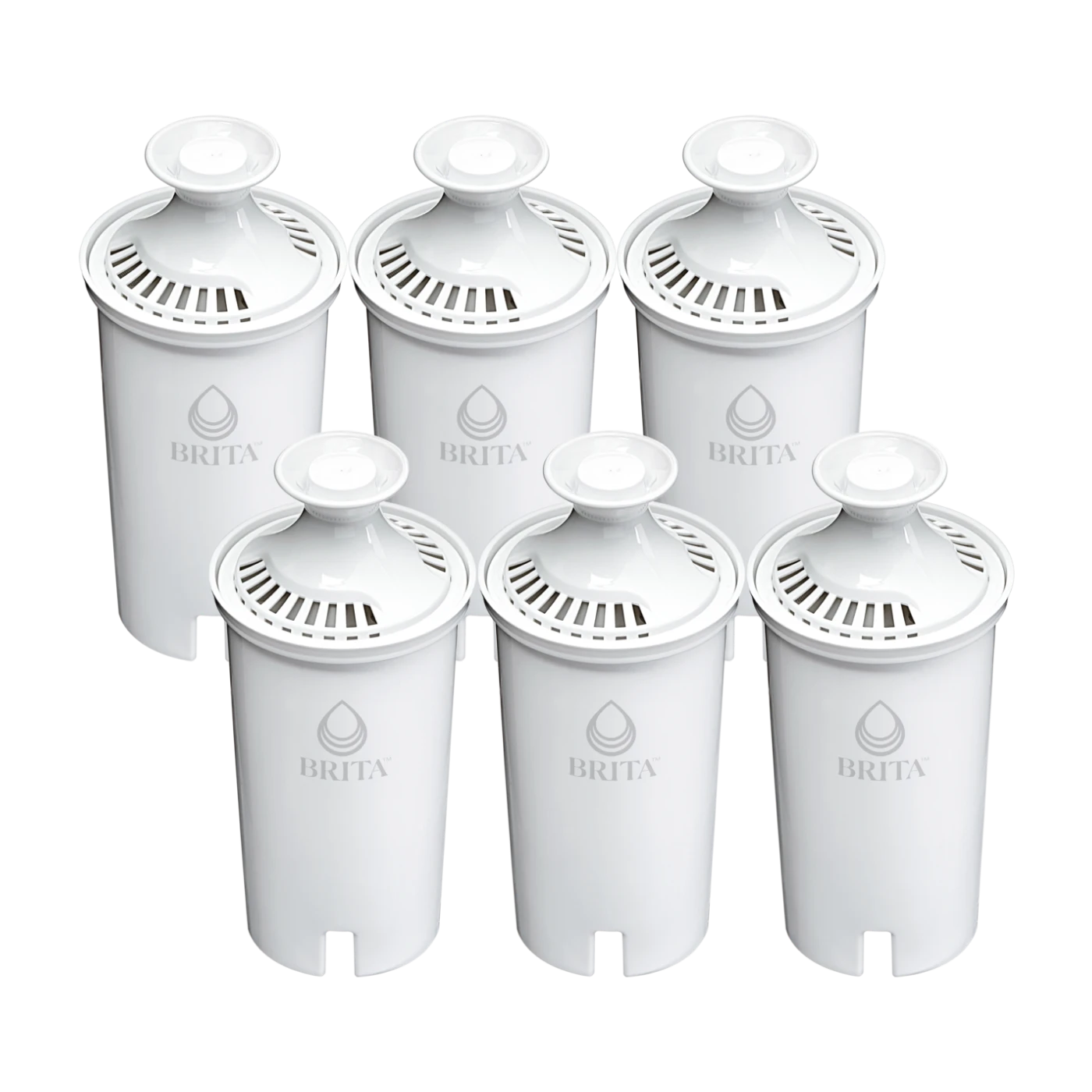 Brita Original Pitcher and Dispenser Replacement Filters - 6 filters
