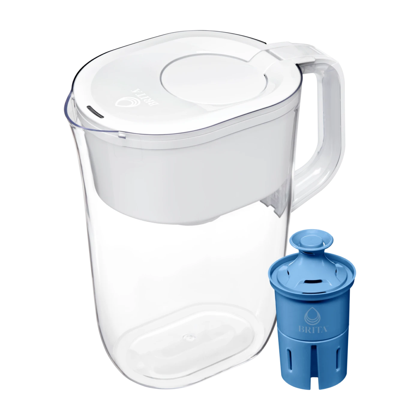 Brita Tahoe Water Pitcher with Elite Filter - White