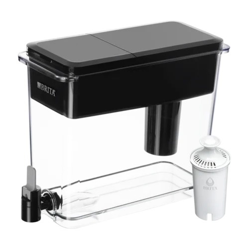 Brita Ultramax Water Filter Dispenser 27 Cups - Black